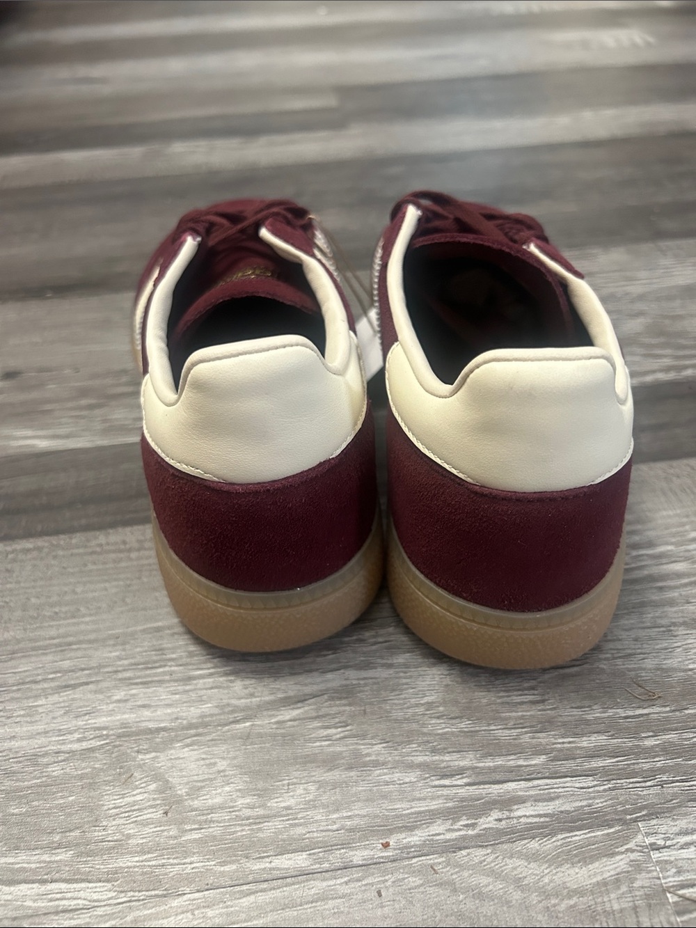 adidas Spezial Women’s Sneakers - Burgundy & Cream - Picture 5 of 7